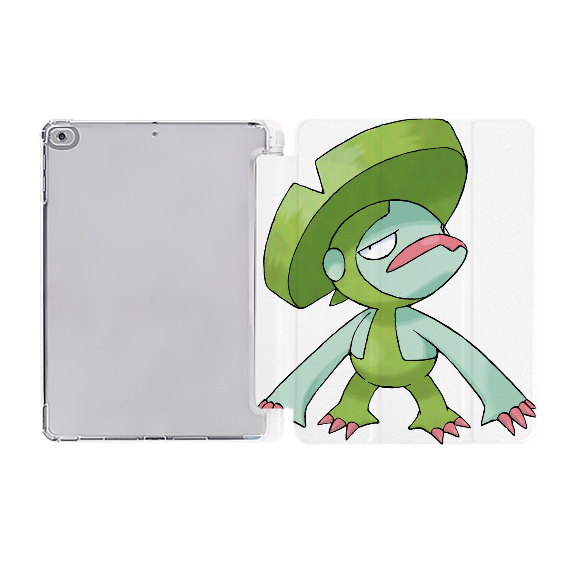 （画像用） ポケットモンスター Pokémon IPad ケース ペン収納付き 三つ折りスタンド PUレザー×シリコン 対応機種9.5/10.5/10.9インチ